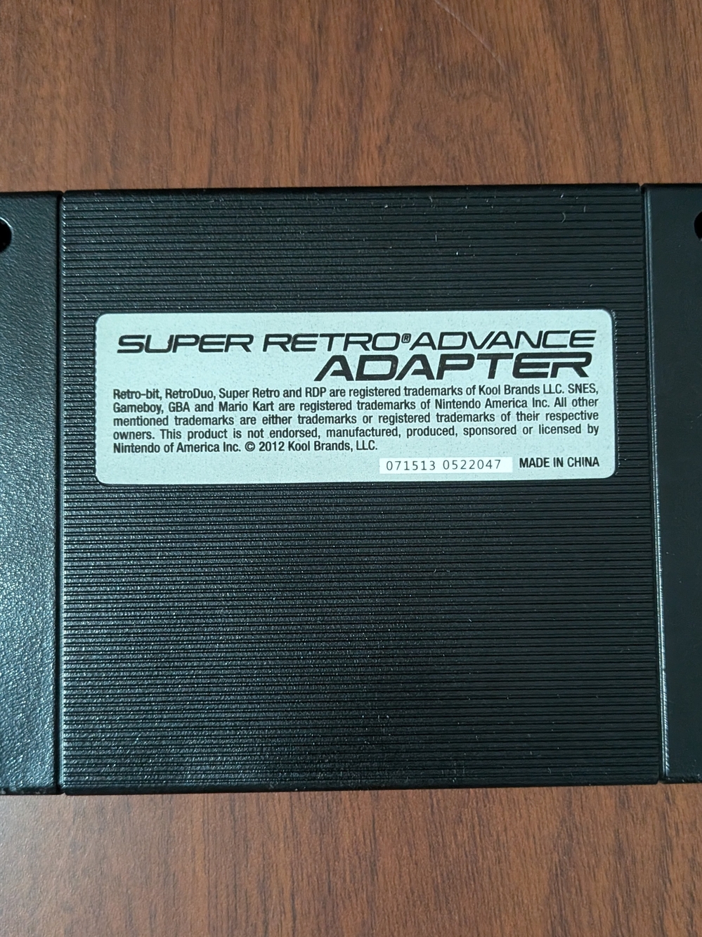 Super Retro Advance Adapter - Play GBA Games On SNES - Picture 5 of 6